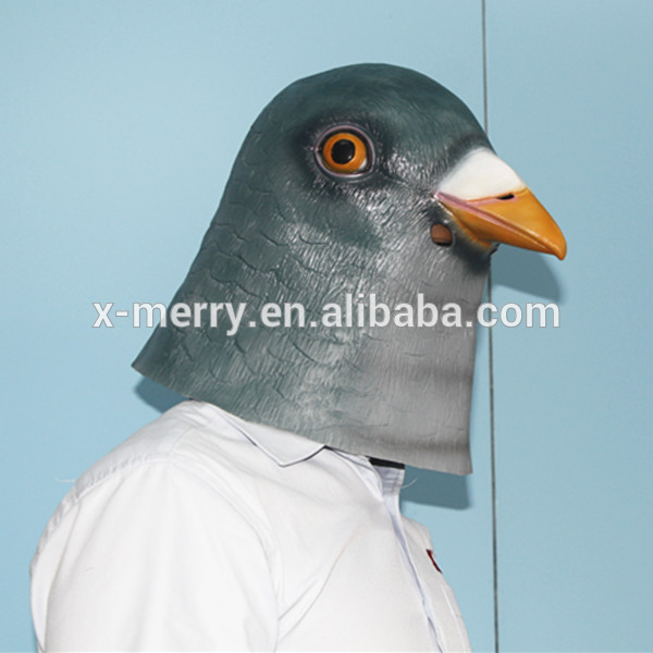 X- 陽気新しい動物大人ラテックスマスクフルヘッドキッズ怖いハロウィーン仮装動物仮面コスプレ-パーティーマスク、仮面問屋・仕入れ・卸・卸売り