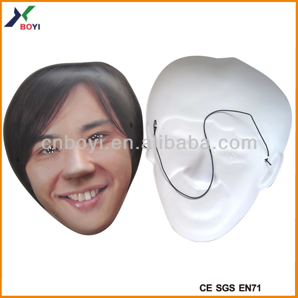 新しい卸売2014年カスタムプラスチック安いハロウィンマスク-パーティーマスク、仮面問屋・仕入れ・卸・卸売り