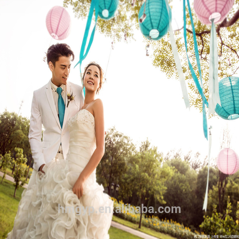 結婚式の装飾は提灯を吊り下げ、 結婚式のための丸提灯-イベント＆パーティー用品問屋・仕入れ・卸・卸売り