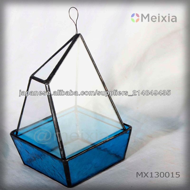 MX130015 植物ガラス容器植木鉢ホールセール-民芸品問屋・仕入れ・卸・卸売り