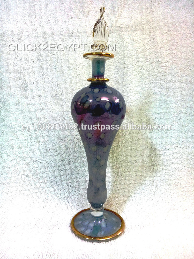 エジプト大理石のテクスチャl21パイレックスガラスの香水瓶-民芸品問屋・仕入れ・卸・卸売り