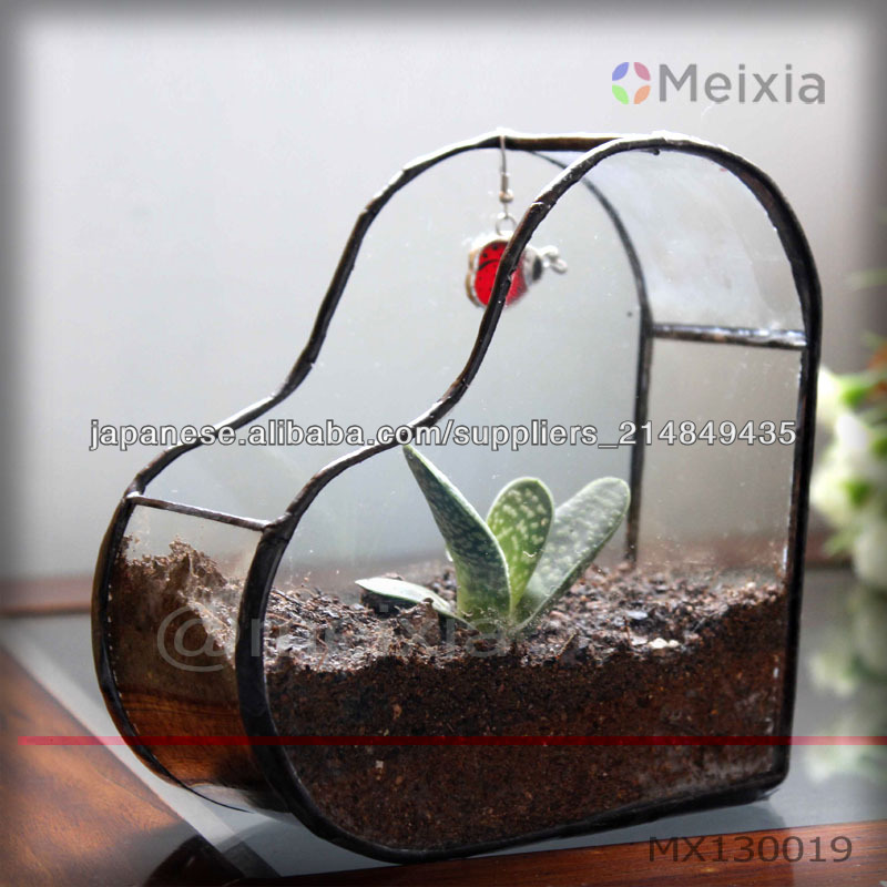 MX130019 植物ガラス容器植木鉢ホールセール-民芸品問屋・仕入れ・卸・卸売り