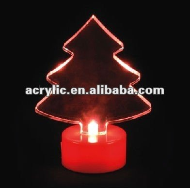 昇進の2012のゆとりのプラスチッククリスマスツリーの蝋燭ホールダー-クリスマスデコレーション用品問屋・仕入れ・卸・卸売り