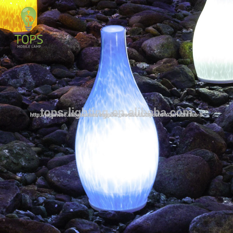 時折テーブルtml-g01bキャンプランプ充電式ledキャンドル-ガラス製品問屋・仕入れ・卸・卸売り