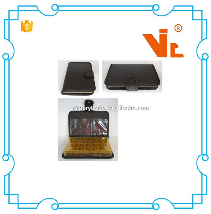 茶色のpuレザーv-pb030apillganizer28日-革細工問屋・仕入れ・卸・卸売り