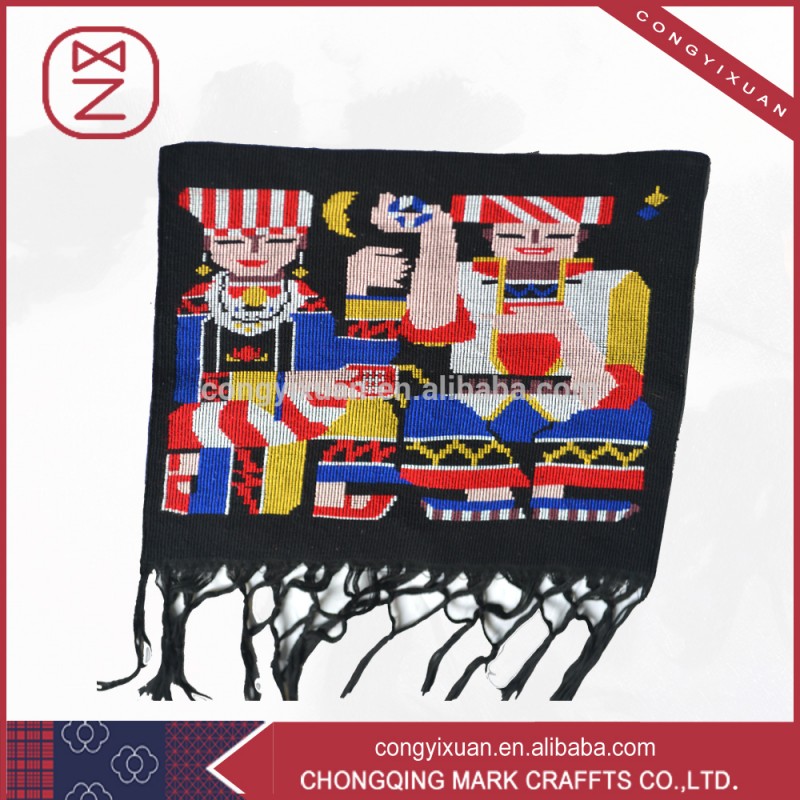 中国のtujia錦織綿100％美術工芸品の手が作った-ブロケードの工芸品問屋・仕入れ・卸・卸売り