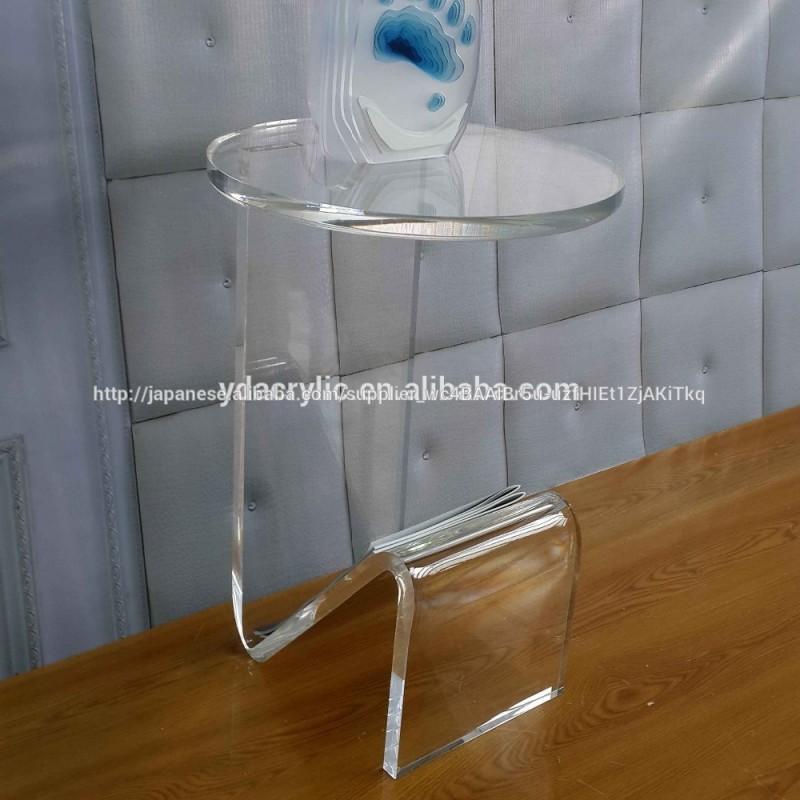 透明なアクリル家庭用のテーブルと椅子/カスタムアクリルコーヒーテーブル/新しいファッションデザインのコーヒーテーブル-プラスチック工芸品問屋・仕入れ・卸・卸売り