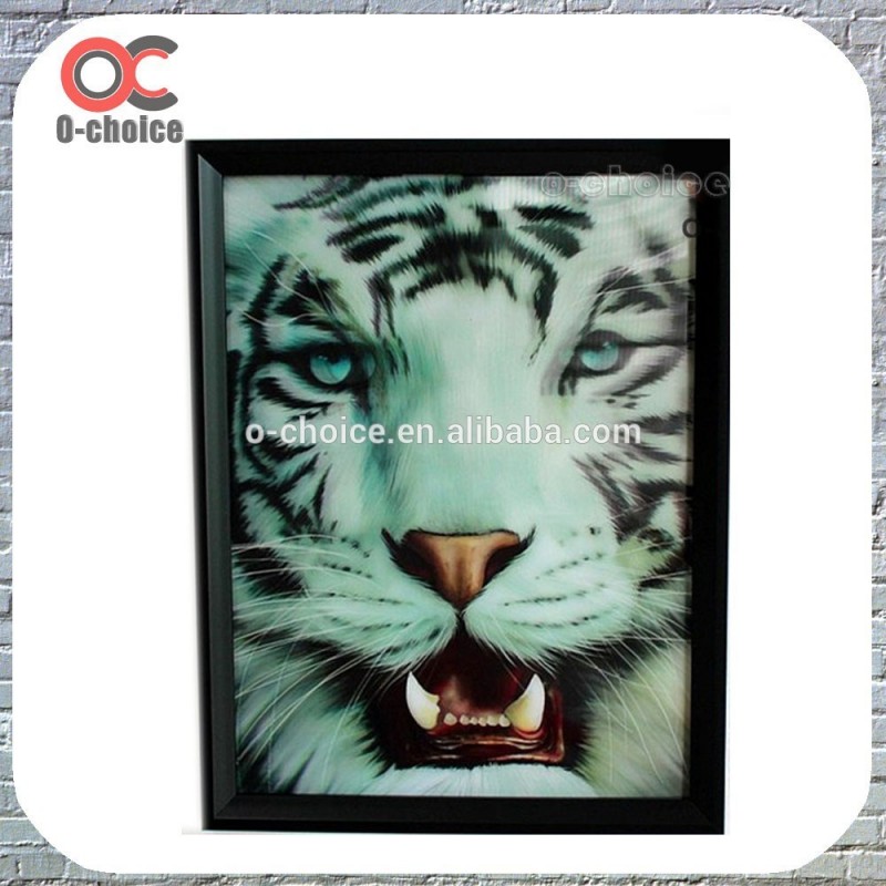 装飾的な虎の絵3dステレオ3dペインティング-アンティーク、イミテーション工芸品問屋・仕入れ・卸・卸売り