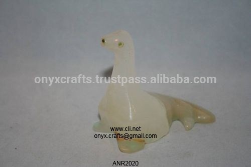 オニキスアシカの置物-彫刻工芸品問屋・仕入れ・卸・卸売り