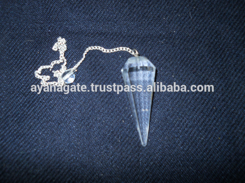 Crystal Quartz Pendulum-彫刻工芸品問屋・仕入れ・卸・卸売り