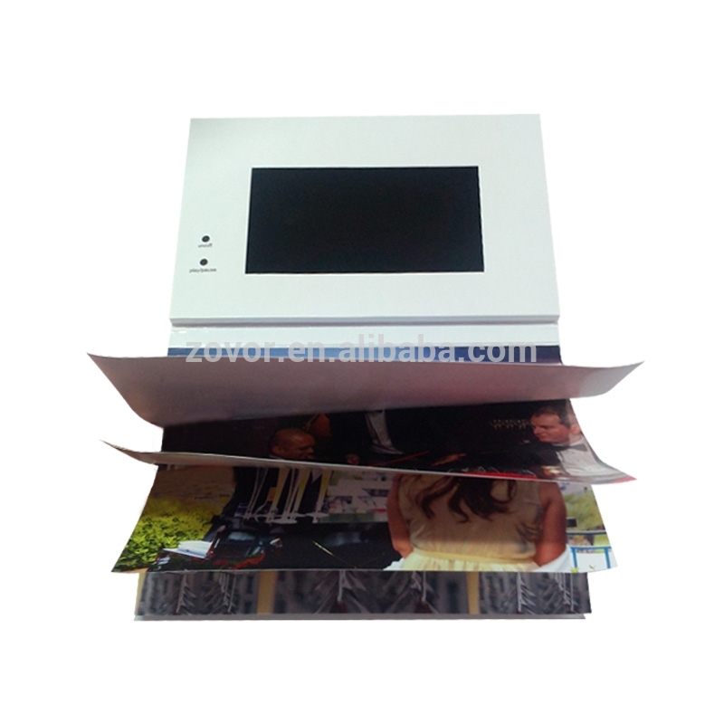多くのページデジタルビデオメッセージカードのカスタマイズされた印刷と-造花問屋・仕入れ・卸・卸売り