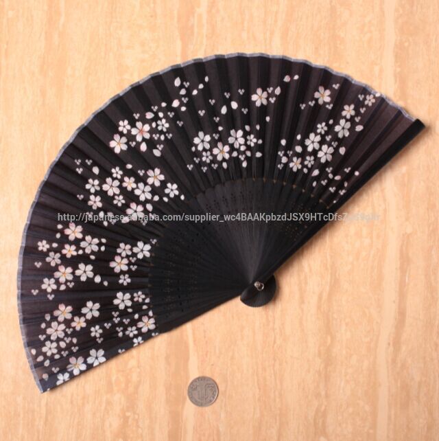 竹扇子 せんす ファン 大人気 和風 婦人用 手芸 桜-竹工芸品問屋・仕入れ・卸・卸売り