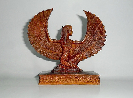 翼のisis像、 isisgoodessの彫刻-記念品問屋・仕入れ・卸・卸売り