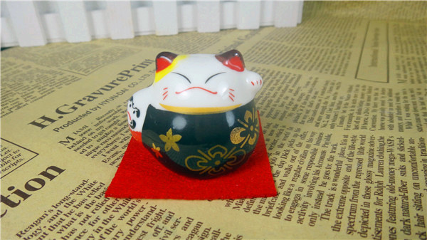 日本の工芸品の磁器セラミック猫-陶器、エナメル問屋・仕入れ・卸・卸売り
