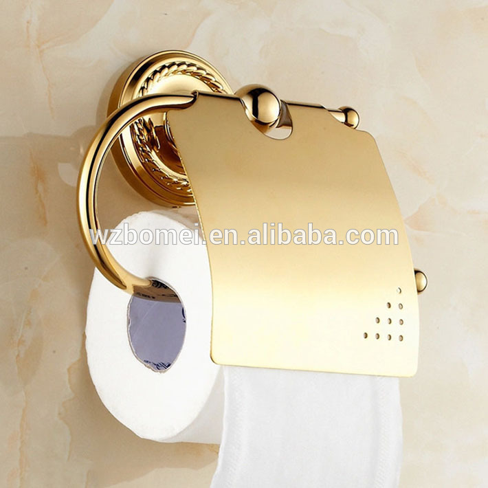 新しい到着のゴールドの仕上げトイレットペーパーディスペンサー-ペーパーホルダー問屋・仕入れ・卸・卸売り