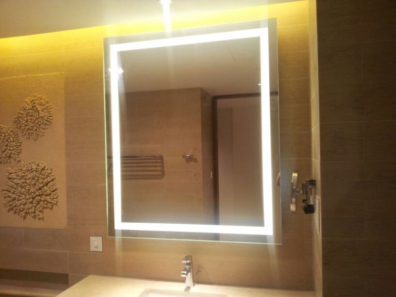 装飾的な浴室の鏡、 ledバスルームの鏡、 ledライト付きのバスルームの鏡-バスミラー問屋・仕入れ・卸・卸売り