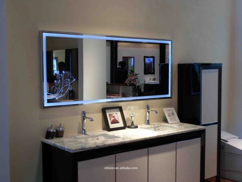 ledドアミラーウインカー、 全長照明付きのミラー、 点灯し浴室の鏡-バスミラー問屋・仕入れ・卸・卸売り