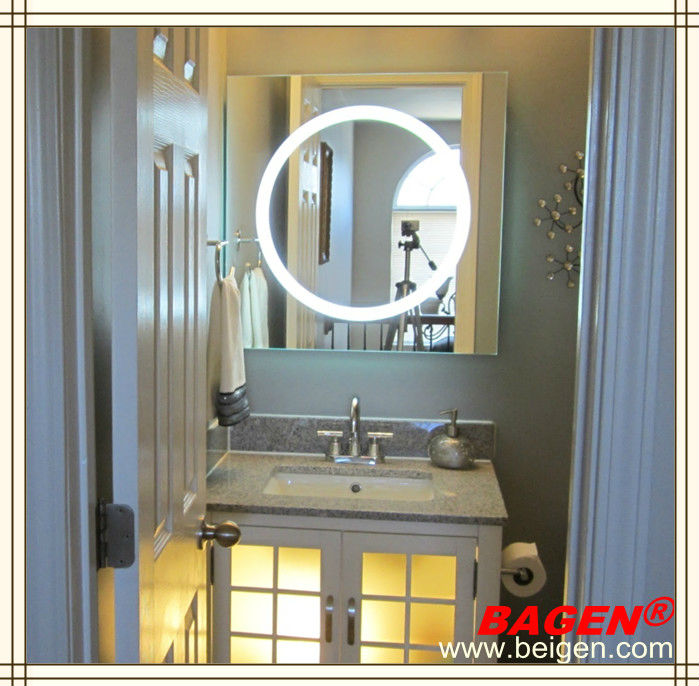 Ledミラーbgl-005ホテルの家具モダンなバスルームの鏡、 ホテル用16年を供給する-バスミラー問屋・仕入れ・卸・卸売り