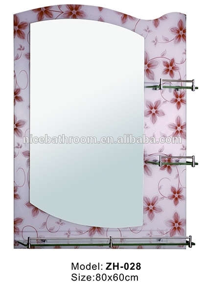 棚付き2015装飾的な浴室の鏡-バスミラー問屋・仕入れ・卸・卸売り