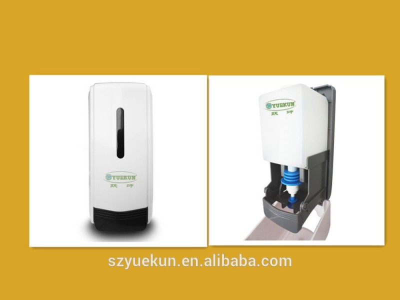ホテルやファミリーabsプラスチックソープディスペンサーマニュアルミニ/yk1094液体ハンドソープディスペンサー-液体石鹸ディスペンサー問屋・仕入れ・卸・卸売り