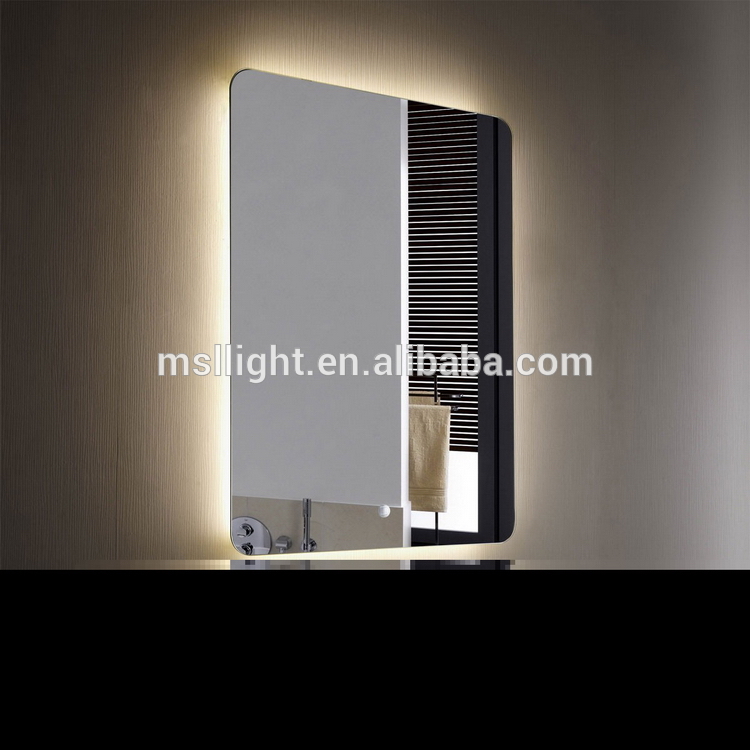 直接工場価格経済浴室用シルバーミラーベベルエッジ-バスミラー問屋・仕入れ・卸・卸売り
