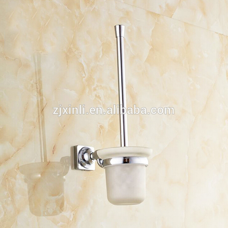 亜鉛グラスホルダー付きトイレブラシ、 クローム仕上げの浴室の付属品、 x16561n-トイレブラシホルダ問屋・仕入れ・卸・卸売り