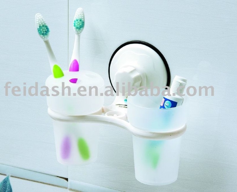 プラスチック歯ブラシのホールダーセット-カップ＆グラスホルダー問屋・仕入れ・卸・卸売り