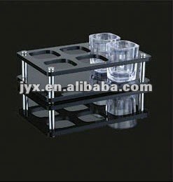 黒いアクリルのコップ及びタンブラーのホールダーは悩ます-カップ＆グラスホルダー問屋・仕入れ・卸・卸売り
