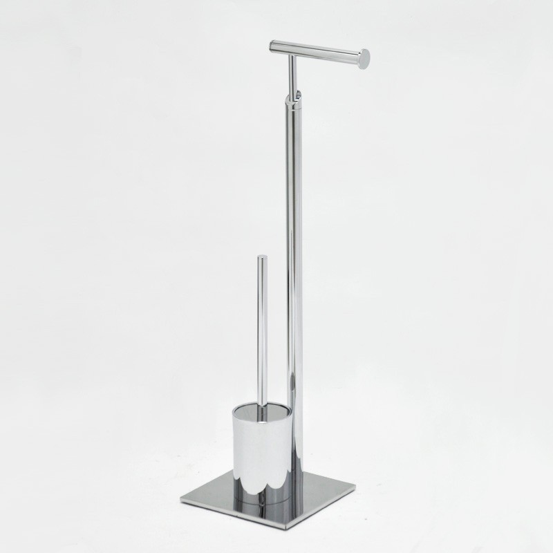 クロームメッキラウンド金属のトイレブラシホルダー-トイレブラシホルダ問屋・仕入れ・卸・卸売り