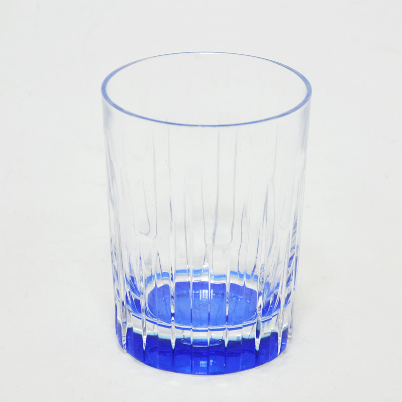 しわのデザインラウンド形状透明なプラスチックタンブラー-カップ＆グラスホルダー問屋・仕入れ・卸・卸売り