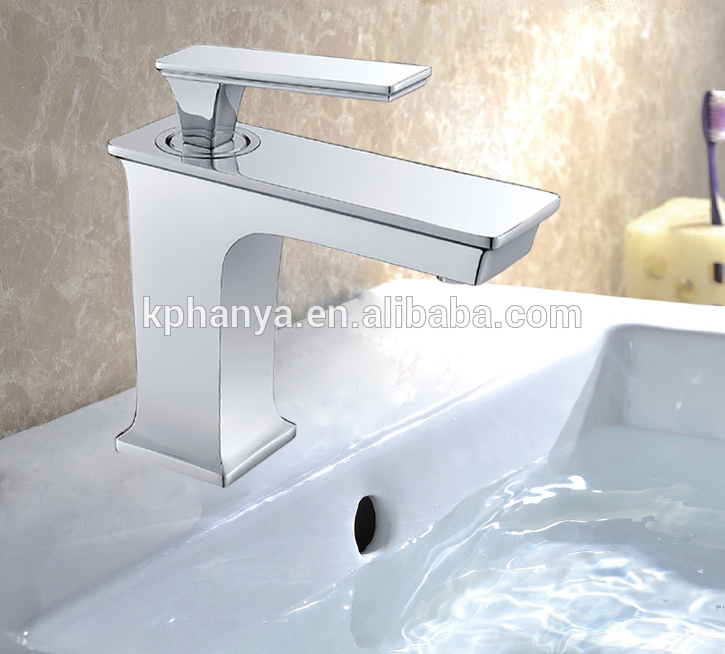 真鍮クロム浴室洗面器の蛇口水容器シングルハンドルシンクミキサータップ-衛生水栓問屋・仕入れ・卸・卸売り