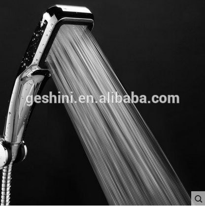 かつ省水ブースター浴室のシャワーの蛇口ステンレス鋼水の穴iedシャワーヘッドスパキットハンドヘルド三つの- 個シャワー-風呂、シャワー水栓問屋・仕入れ・卸・卸売り