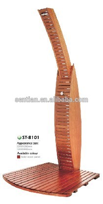 Ce/acs/cupc/iso9001中国卸売高品質のメーカーst8101屋外ガーデン木製シャワーパネル-風呂、シャワー水栓問屋・仕入れ・卸・卸売り