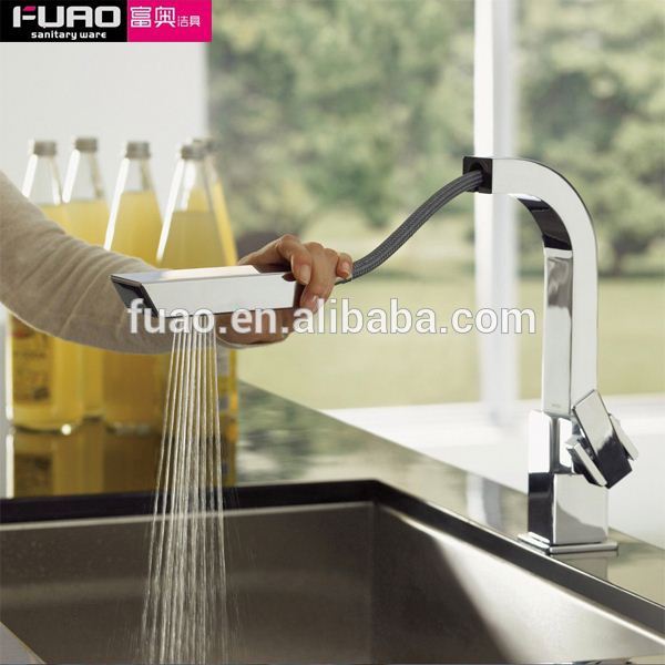 Fuao- 最善販売の高品質のステンレスモノブロックのキッチンタップ-衛生水栓問屋・仕入れ・卸・卸売り