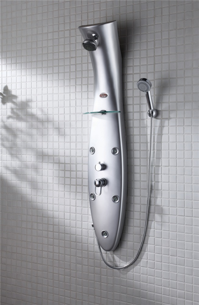 バスルームが株式機器滝付きのシャワーパネル-風呂、シャワー水栓問屋・仕入れ・卸・卸売り