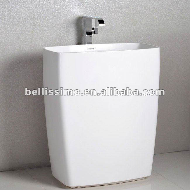 支えがない固体表面の浴室の洗面器BS-8503-バスルーム洗面台問屋・仕入れ・卸・卸売り