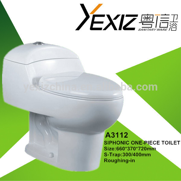 セラミック、 衛生陶器の床上にも設置a3112ワンピースサイフォンのトイレのトイレ-トイレ問屋・仕入れ・卸・卸売り