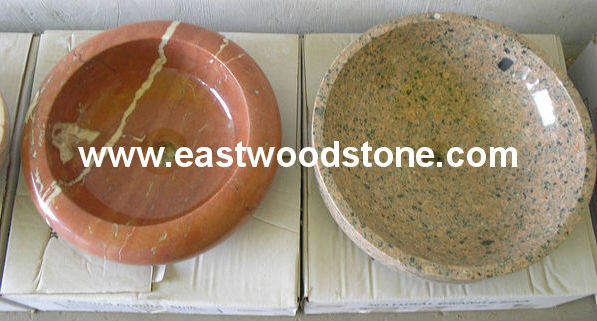 大理石洗面ボール 自然石の洗面ボール インド蛇紋製洗面台-バスルーム洗面台問屋・仕入れ・卸・卸売り