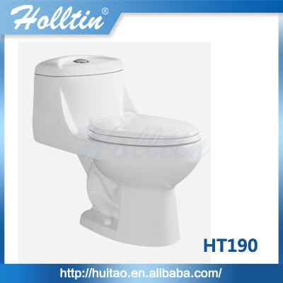 中国セラミックバスルームのトイレ衛生陶器ワンピースht190-トイレ問屋・仕入れ・卸・卸売り