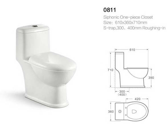 最高の浴室の標準610*360*710mmピース- 1のトイレのサイズ-トイレ問屋・仕入れ・卸・卸売り