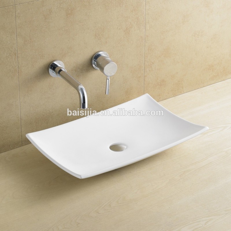 高品質な無穴洗面化粧台洗面器の蛇口/セラミック洗面台( bsj- a8029)-バスルーム洗面台問屋・仕入れ・卸・卸売り
