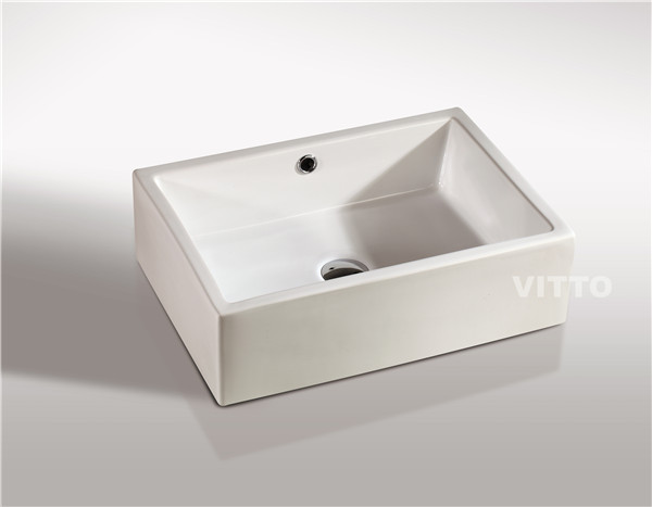 新しいデザイン2014年非常に良い品質の長方形のバスルームのシンク-バスルーム洗面台問屋・仕入れ・卸・卸売り