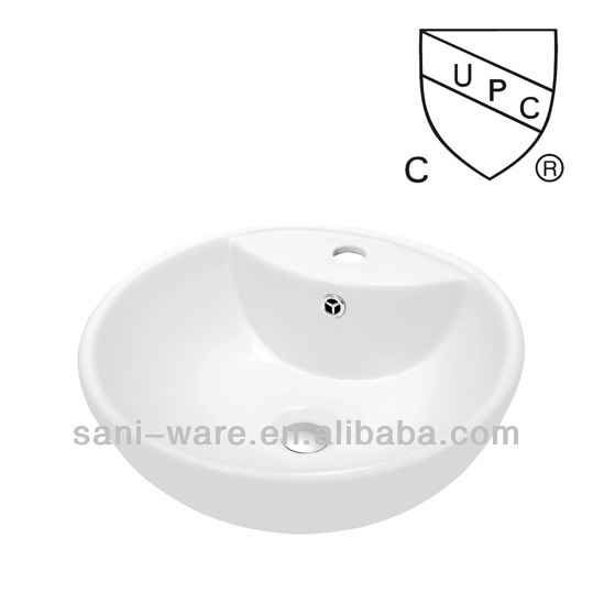 衛生陶器sn126-521熱い販売cupcラウンドセラミックバスルームの洗面器-バスルーム洗面台問屋・仕入れ・卸・卸売り