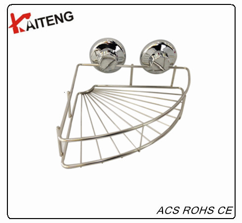 中国のサプライヤーkt-103ソープディッシュ卸吸盤ソープホルダーの金属のバスケット-石鹸受け問屋・仕入れ・卸・卸売り