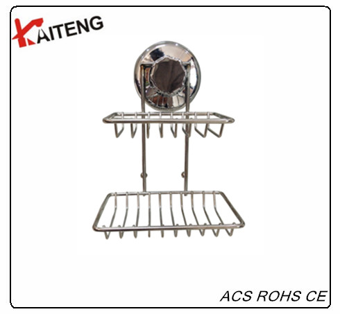 中国のサプライヤー浴室のソープディッシュstailess鋼吸盤付きバスケットの石鹸ホルダー-石鹸受け問屋・仕入れ・卸・卸売り