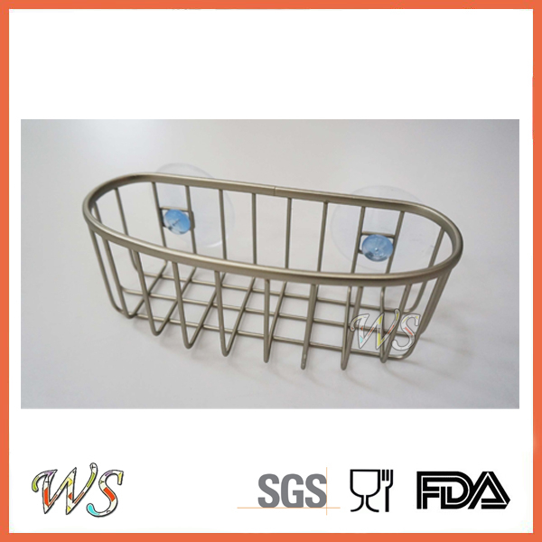 Bathroonws-sc01吸盤付きメタルシャワーキャディ-浴室棚問屋・仕入れ・卸・卸売り