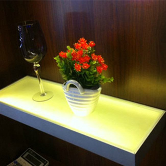 装飾的なledライト付きガラス棚aluminum+glass12v600/900/1200mm-浴室棚問屋・仕入れ・卸・卸売り