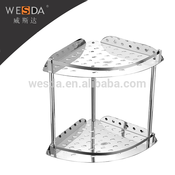 Wesda3層リムーバブル浴室の金属製のストレージの浴室の棚、 822-250-2-浴室棚問屋・仕入れ・卸・卸売り