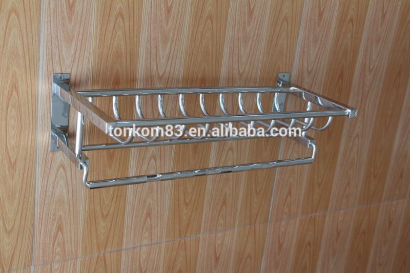 新しいバスアクセサリー良質のステンレス鋼のバスルームのタオルラック-タオルラック問屋・仕入れ・卸・卸売り