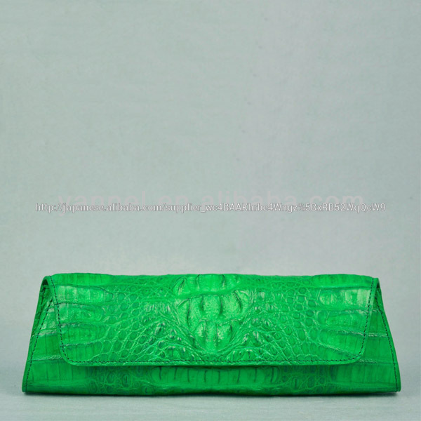 本物のワニのクラッチイブニングバッグpurse_crocodilebag_クロコダイル-イブニングバッグ問屋・仕入れ・卸・卸売り